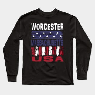 Worcester Massachusetts USA T-Shirt Long Sleeve T-Shirt